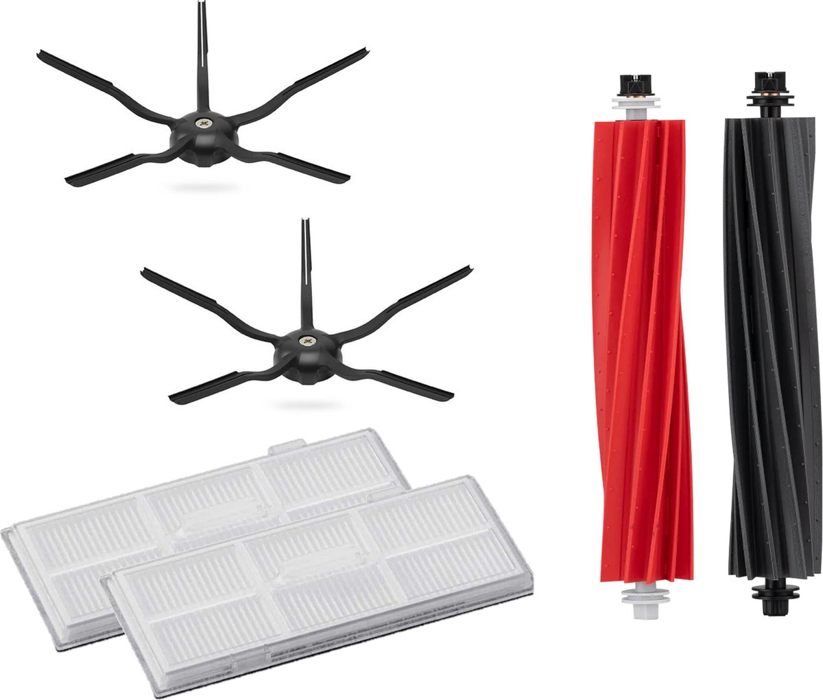 Onderhoudspakket (Zwart) - Compatible met Roborock S8 Series (Roborock S8, S8 Plus, S8 Max, S8 MaxV, S80, S85)