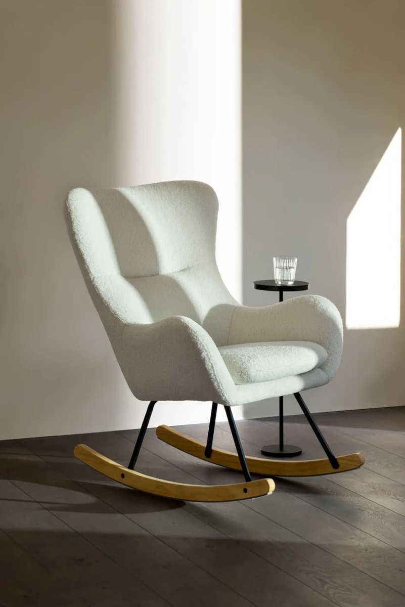 Quax Rocking Chair Adult Basic - Cream Sheep - Schommelstoel