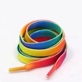 SMTCM Veters, 3 paar platte schoenveters, bedrukte SMTCM Veters, 3 paar platte schoenveters, bedrukte