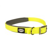 Duvoplus - Halsband Voor Dieren - Hond - Explor South Halsband Pvc L 35-55cm/20mm Neon Geel - 1st