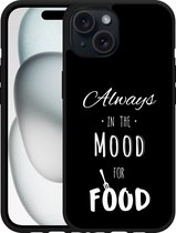 Cazy Hardcase Hoesje geschikt voor iPhone15 Mood for Food II