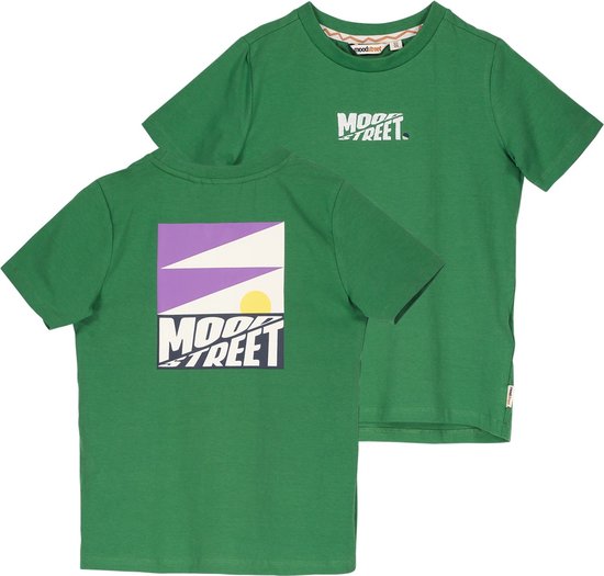Moodstreet M402-6430 T-shirt Garçons - Feuille - Taille 134-140