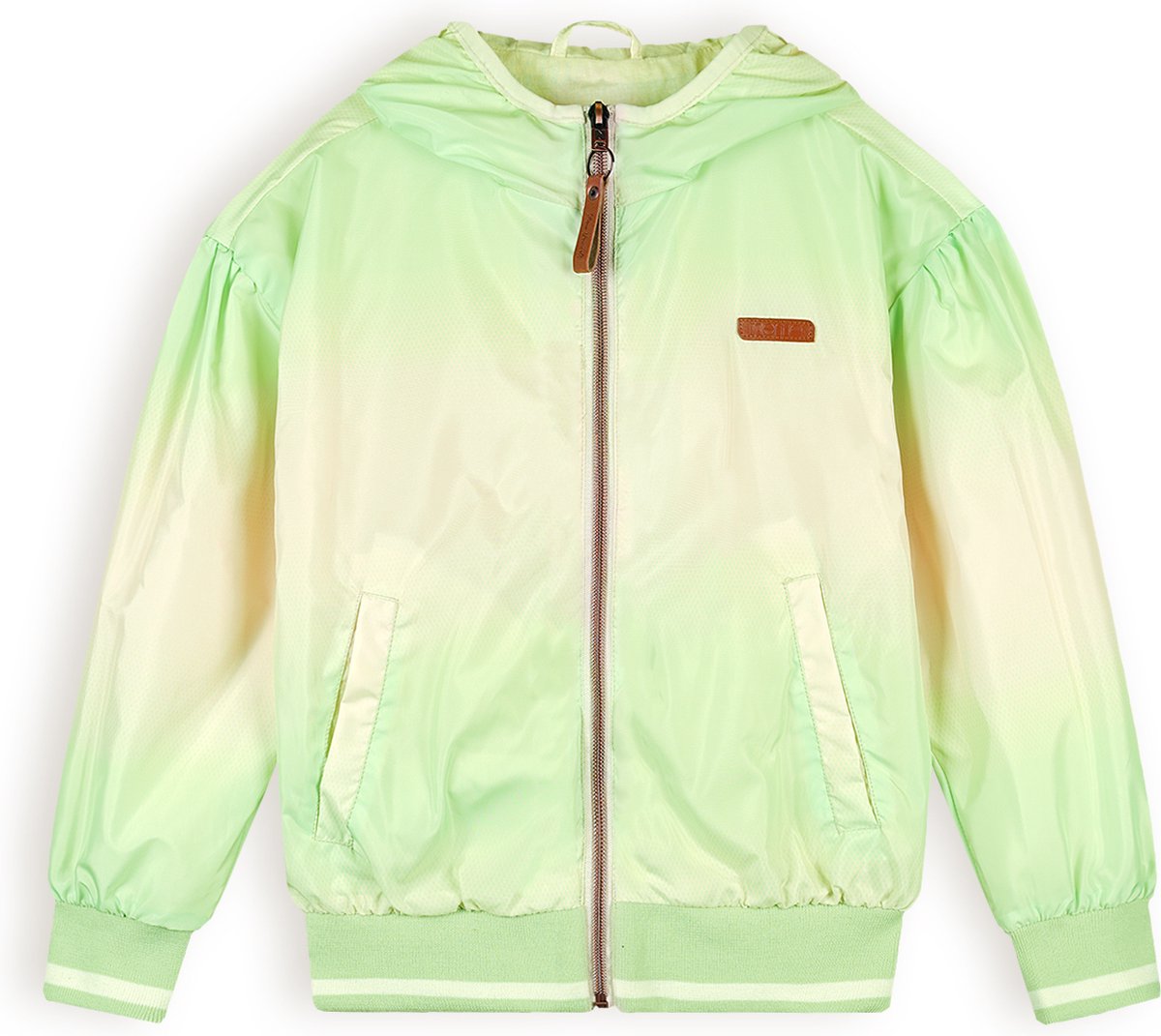 Nono N402-5201 Meisjes Jas - Spring Meadow Green - Maat 116