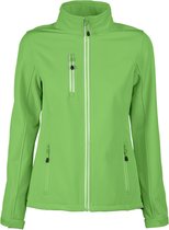 Printer Softshell Jas Vert Lady 2261050 Limoen - Maat XXL