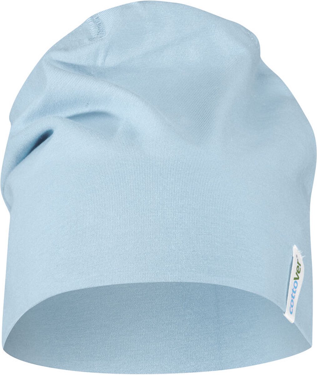 Cottover BEANIE - GOTS GECERTIFICEERD 141024 - Lichtblauw - One size