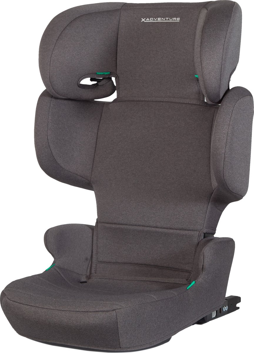 X Adventure Autostoel Juniorfix i-Size Met Isofix Groep 2 3 (15-36 kg) Vanaf 105 tot 150 cm -Zwart op Prijzenvolger.com