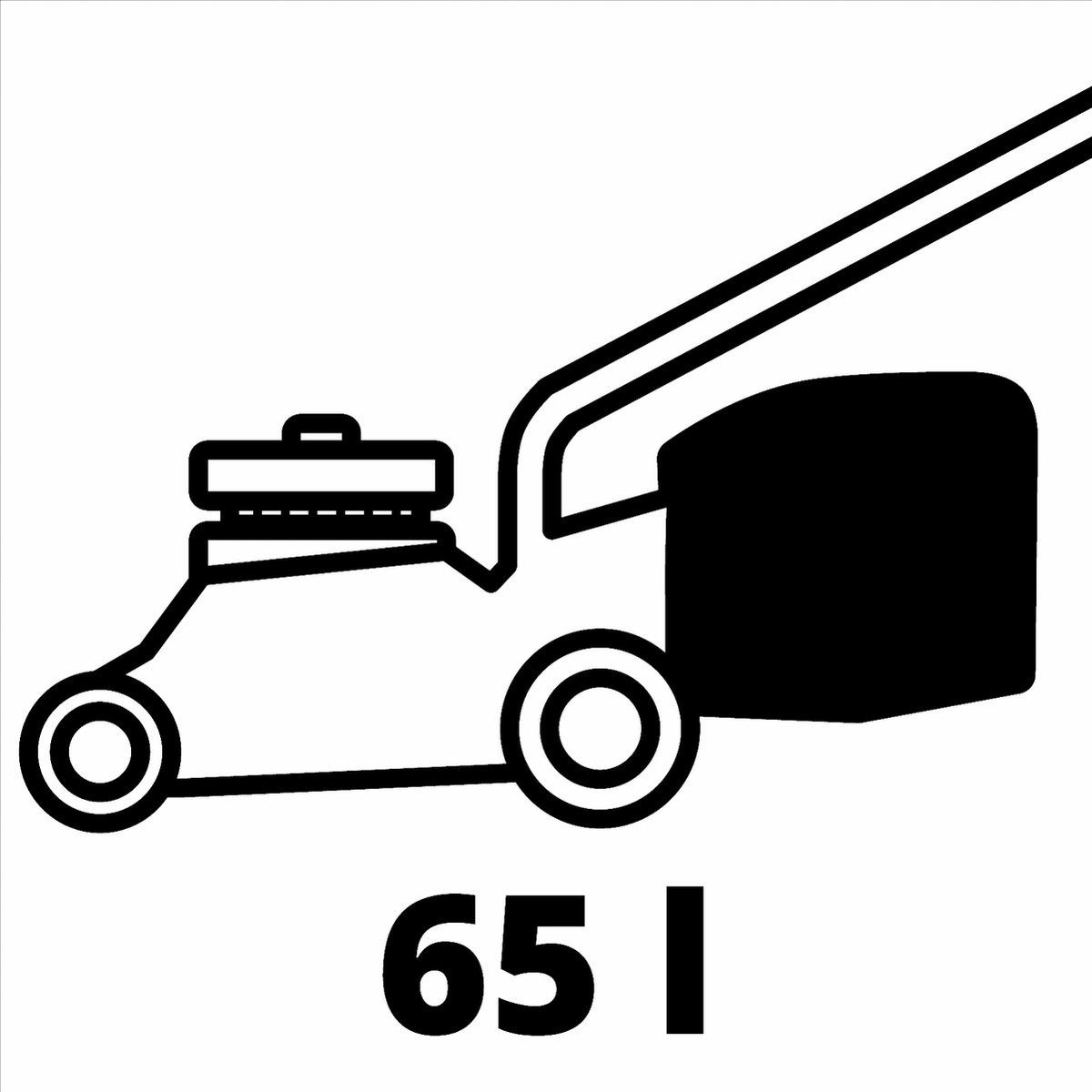 Einhell Benzine Grasmaaier GC-PM 46/5 S - 132 cm³ - 2 kW - 4-takt - Maaibreedte: 46 cm - Aanbevolen gazonoppervlakte: tot 1400 m² - 65 L opvangbak - Maaihoogte: 25-80 mm – foto 7