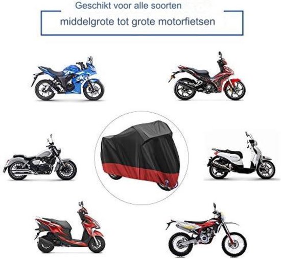 Motorhoes, waterdicht, voor buiten, Oxford-weefsel, 210D, uv