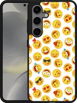 Cazy Hardcase Hoesje geschikt voor Samsung Galaxy S24 Emoji
