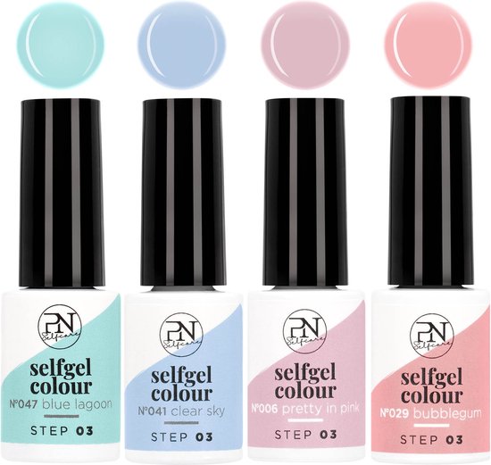 PN Selfcare Gellak Set Delicate Dreamscape 6 Nagellak