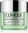 Clinique Superdefense Night Recovery Moisturizer Nachtcrème Vette huid 50 ml