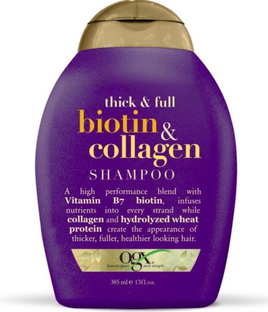 Ogx biotin & collagen shampoo hotsell