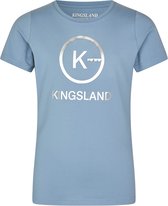 Kingsland - T-Shirt - Hellen - Kids - Blue Faded Denim - 146-152