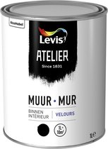 Levis Atelier Muur Binnen Velours - 5L - Wit