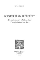 Histoire des Idées et Critique Littéraire - Beckett traduit Beckett : de "Malone meurt" à "Malone Dies", l'imaginaire en traduction