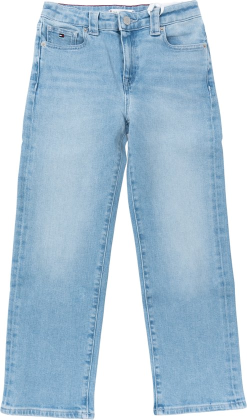 Tommy Hilfiger GIRLFRIEND LIGHT USED Meisjes Broek - Denim - Maat 14