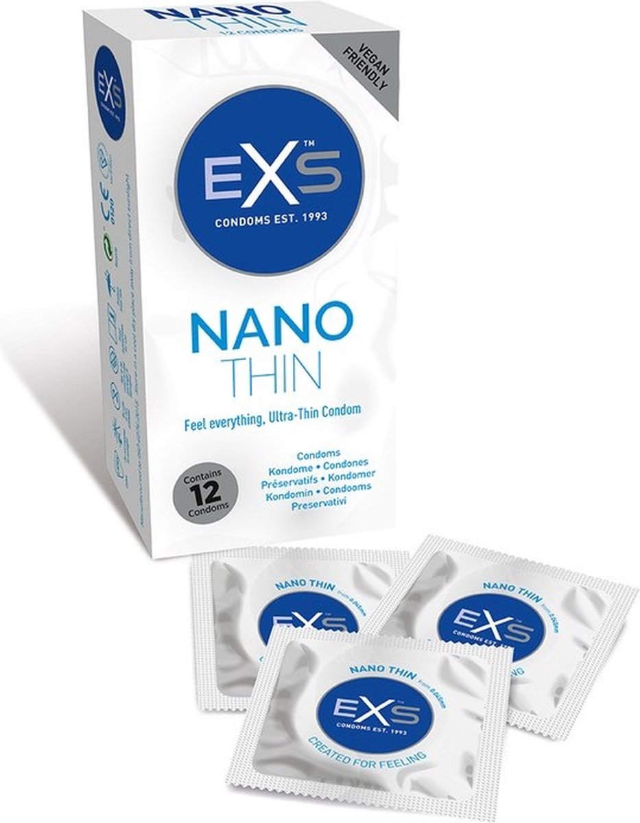 EXS Nano Thin ultra dunne condooms 3 stuks