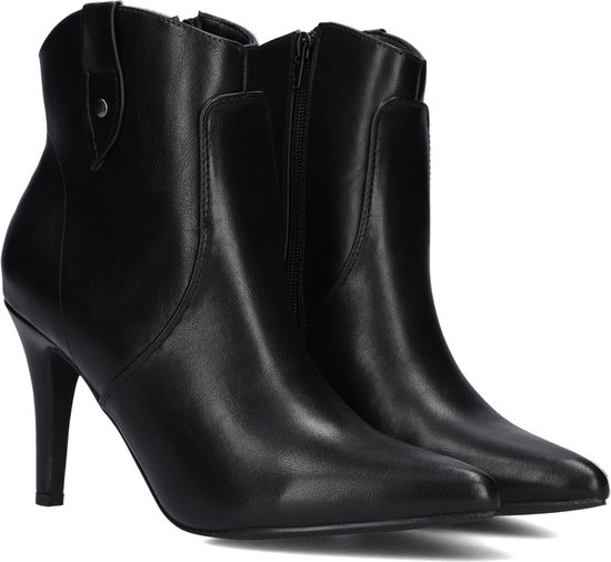 Omoda S8609 Enkellaarsjes Enkelboots met rits Dames Zwart Maat 38 bol