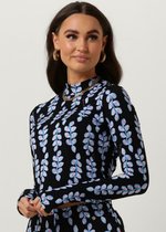 Harper & Yve Jane-ls Tops & T-shirts Dames - Shirt - Donkerblauw - Maat XL