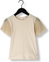 Baje Studio Vivian Tops & T-shirts Meisjes - Shirt - Zand - Maat 86/92
