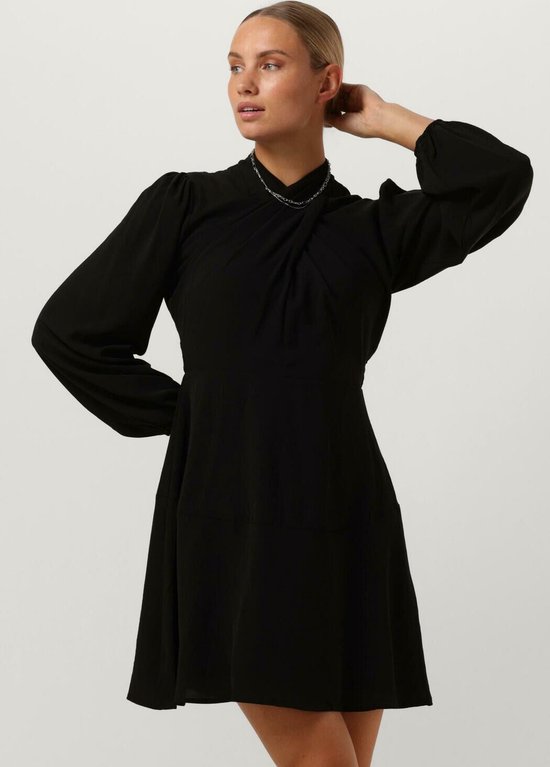 Freebird Wv-drape-2-pes-23-3 Jurken Dames Rok Jurk Zwart