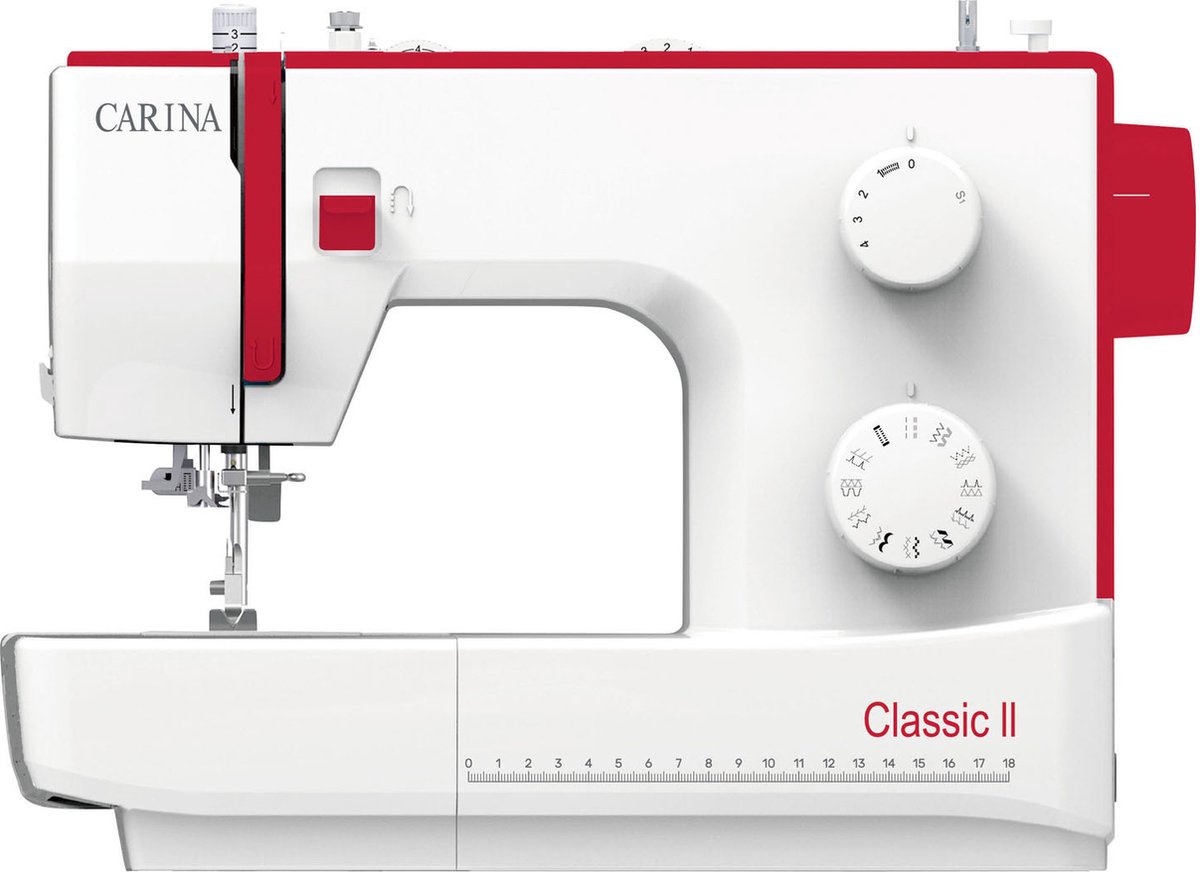 Carina Classic II vrije-arm-naaimachine met 23 steekprogramma´s
