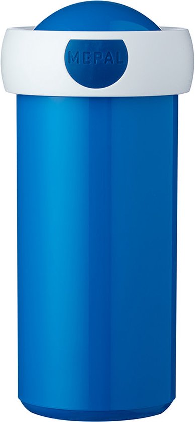 Mepal schoolbeker Campus – 300 ml – Sluit goed af – Drinkbeker voor kinderen – Blauw