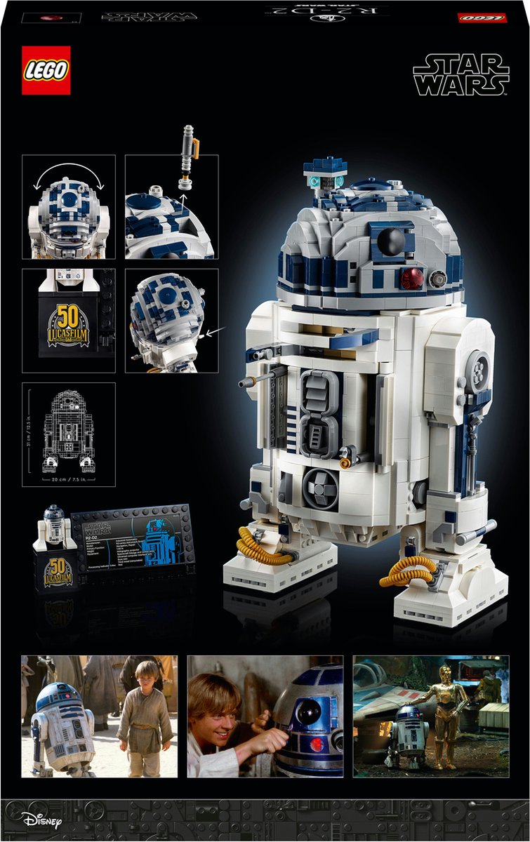 LEGO Star Wars™ R2-D2™ 75308 — afbeelding 10