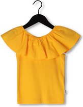 Molo Reca Tops & T-shirts Meisjes - Shirt - Oranje - Maat 98/104
