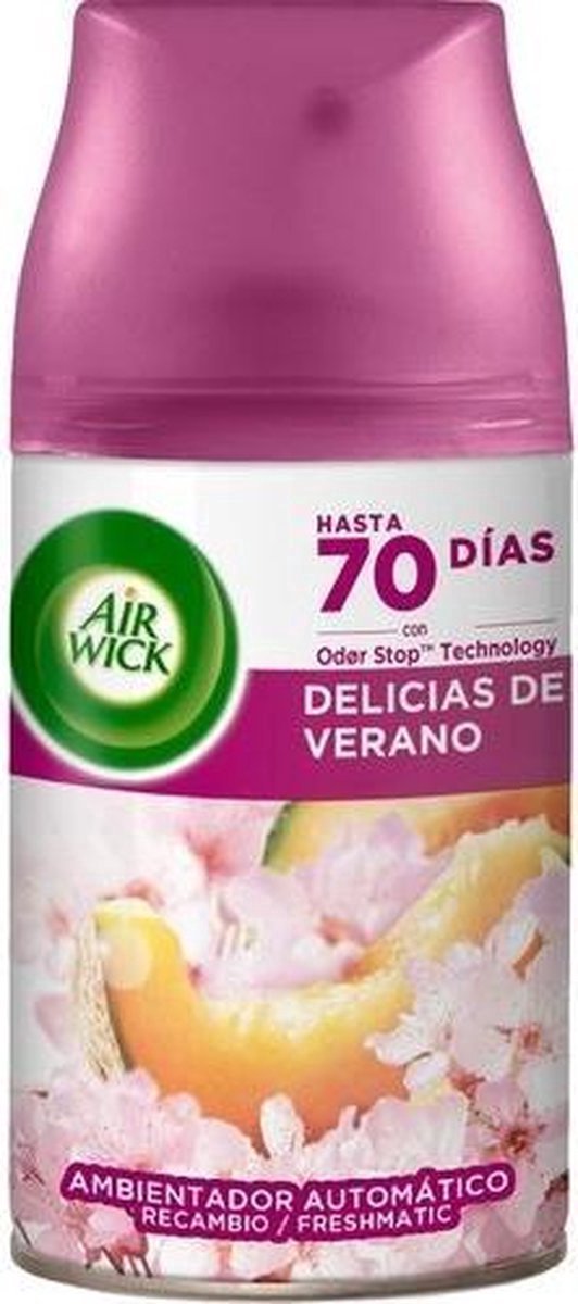 Air wick Freshmatic Max Navullingen – Summer delight - 4 x 250 ml - Voordeelverpakking - Air Wick
