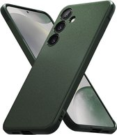 Ringke Onyx Compatibel met Galaxy S24 Robuust Duurzaam Schokbestendig TPU Hoesje - Dark Green