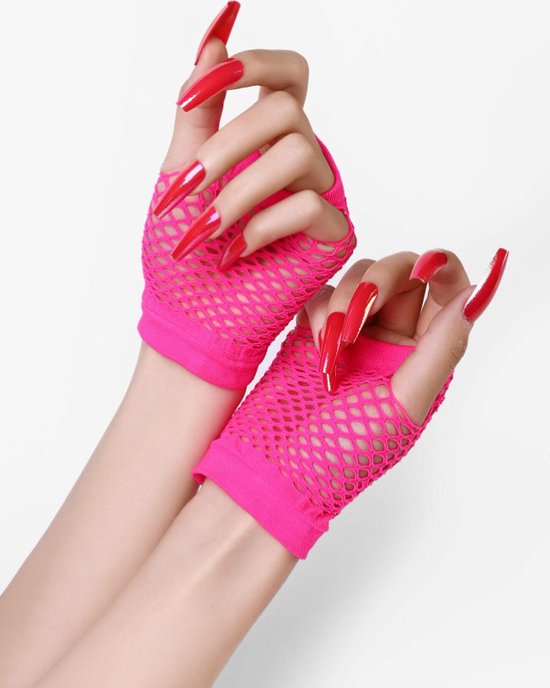 Foto: Skibril roze ski bril foute party carnaval aprs ski verkleedaccessoire volwassenen one size