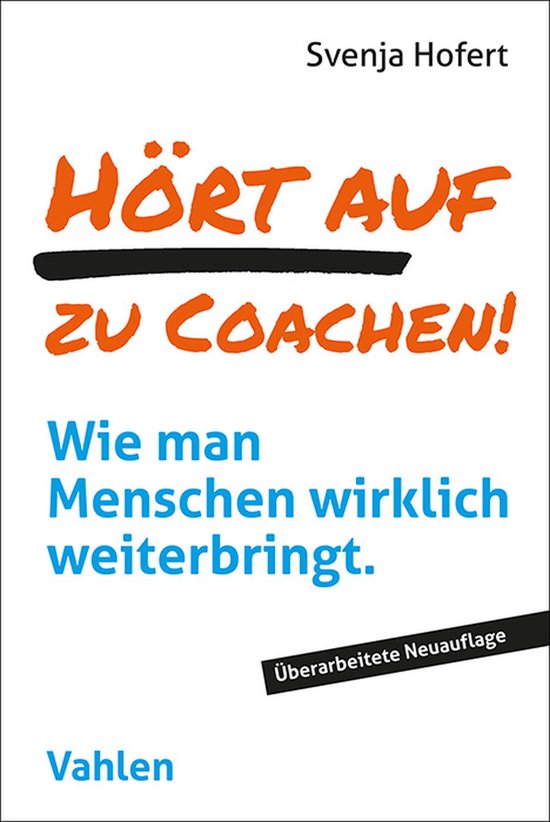 Hört auf zu coachen! - cover
