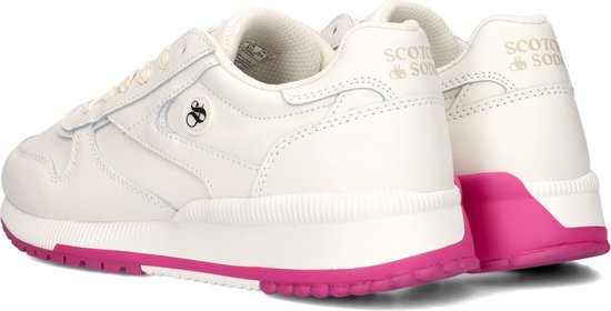 Scotch & Soda Vivi Lage sneakers - Leren Sneaker - Dames - Wit - Maat 39