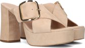 Unisa Ubios Muiltjes - Dames - Beige - Maat 36