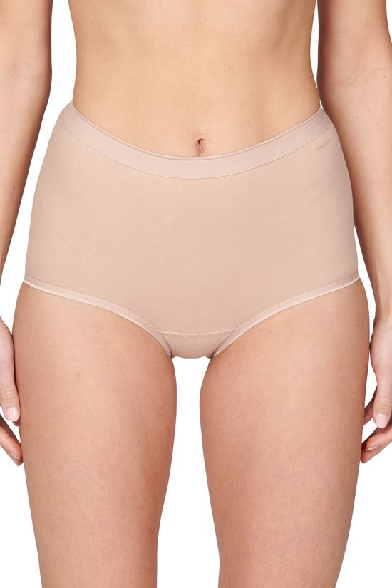 Ten Cate Basics organic cotton stretch high waist wit 4 pack voor Dames | Maat L