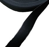 1 pak Elastiek - zwart - 5 meter - taille Band - 25mm breed - voor naaien