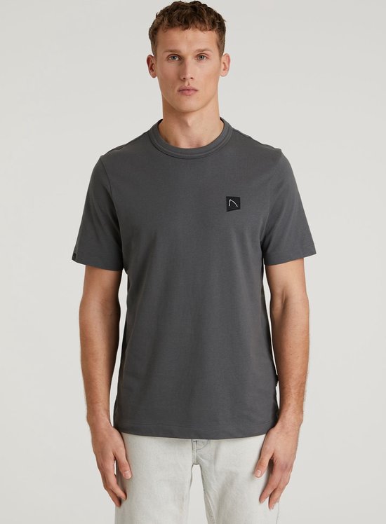 Chasin' T-shirt Eenvoudig T-shirt Brett Donkergrijs Maat L