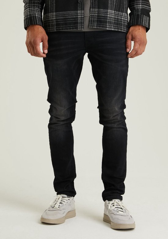 Chasin' Jeans Slim-fit jeans EGO Esko Zwart Maat W27L32