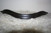 MHS wave frontriem - Zipperd Black II - bruin leer - Cob (38cm)