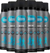 Odorex Deospray Men - Protection sèche 150 ml - Pack économique 6 pièces