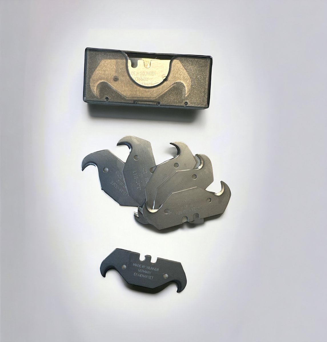 Peitsman Reservemesjes Haak Losse Mesjes voor Stanleymes voor o.a. Tapijt Vinyl Marmoleum Linoleum