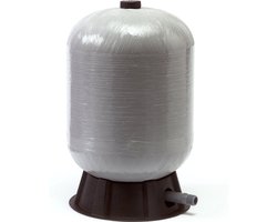 Wellmate Membraanketel polyester 1" buitendraad 8,5bar grijs 120ltr type verticaal