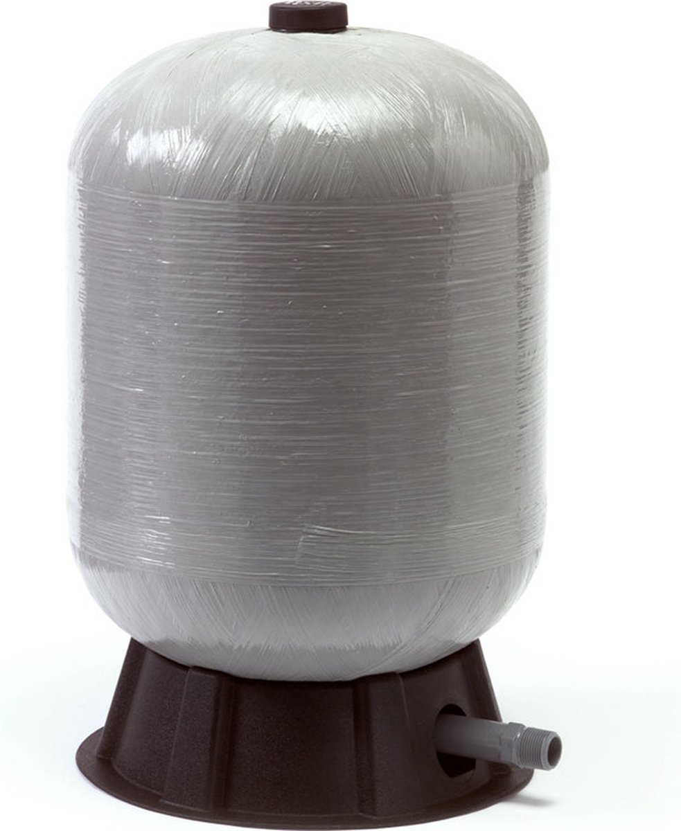 Wellmate Membraanketel polyester 1" buitendraad 8,5bar grijs 120ltr type verticaal