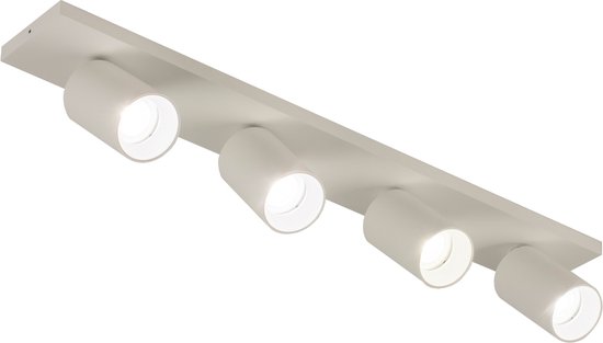 Lumidora Opbouwspot - 4 Lichts - GU10 - Metaal - Badkamerlamp - IP21