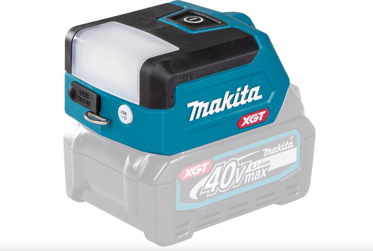 Makita ML011G Accu Zaklamp blok met USB 40V Max