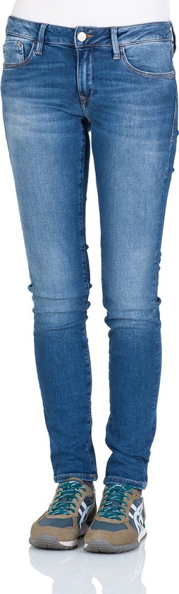 mavi Dames Jeans Broeken Adriana skinny Fit Blauw 25W / 34L Volwassenen