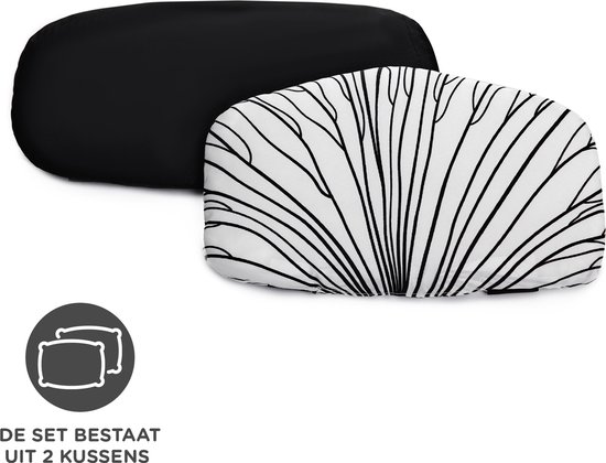 Kinderkraft ENOCK Kinderstoel Kussenset - Comfortabel en Stevig met Klittenbandsluiting - 2 Zachte Kussens voor Rugleuning en Zitting - Eenvoudig Schoon te Maken Polyester - Stijlvol Ontwerp - Past bij Alle ENOCK Stoelkleuren - Zwart van Kinderkraft — afbeelding 3
