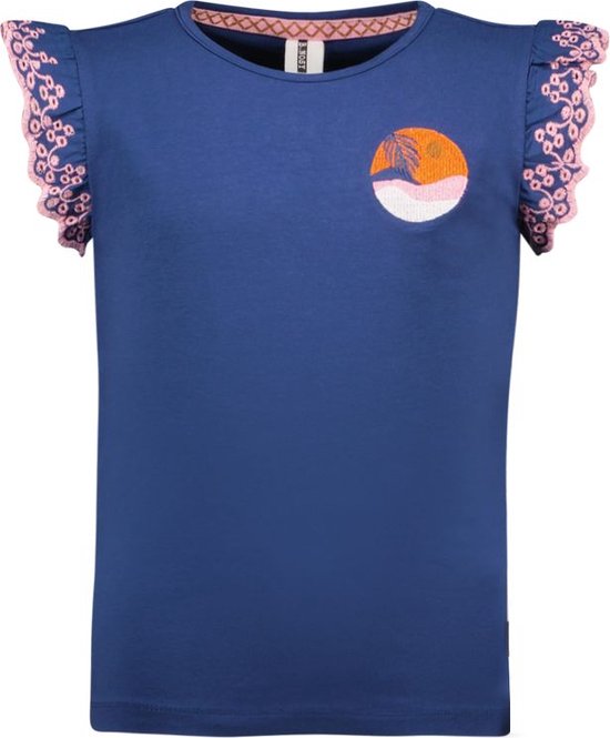 B. Nosy Y402-5461 Meisjes T-shirt - lake blue - Maat 116
