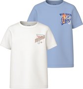 NAME IT NKMVELIX 2P SS TOP T-shirt Garçons - Taille 146/152
